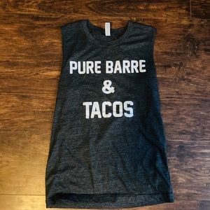 Pure Barre & Tacos Tank